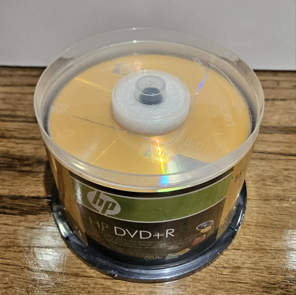 HP- DVD Recordable Media - DVD R - 16x - 4.70 GB - 50 Pack Spindle